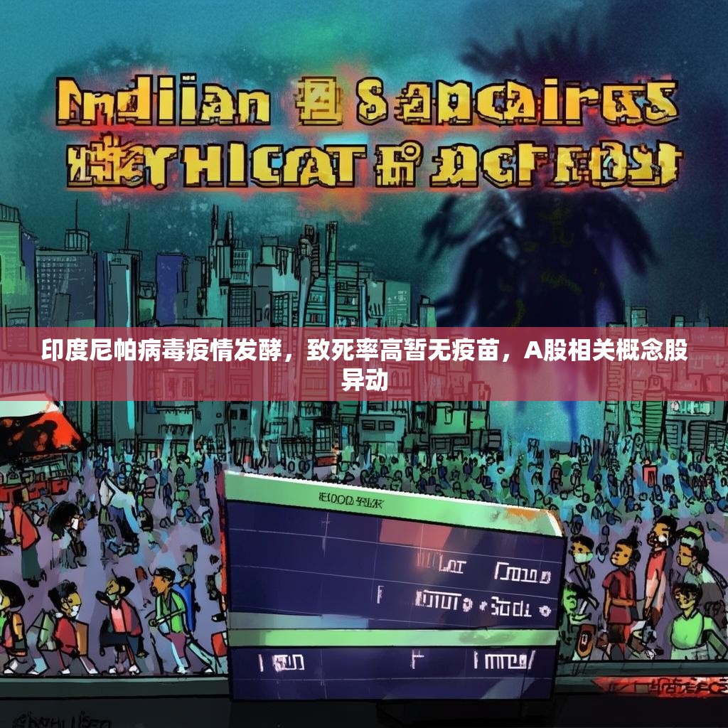 详细阅读:印度尼帕病毒疫情发酵,致死率高暂无疫苗,A股相关概念股异动 印度尼帕病毒疫情发酵,致死率高暂无疫苗,A股相关概念股异动