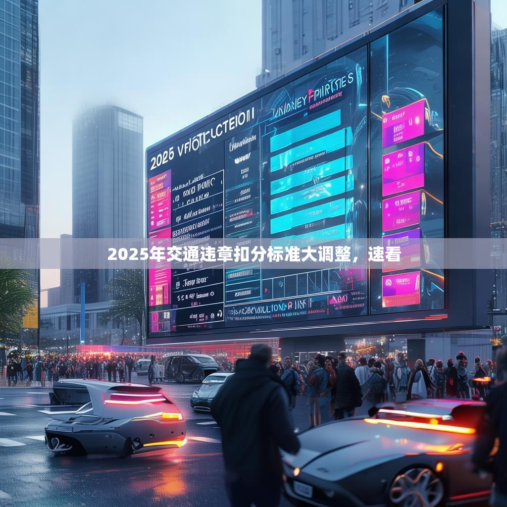 2025年交通违章扣分标准大调整,速看