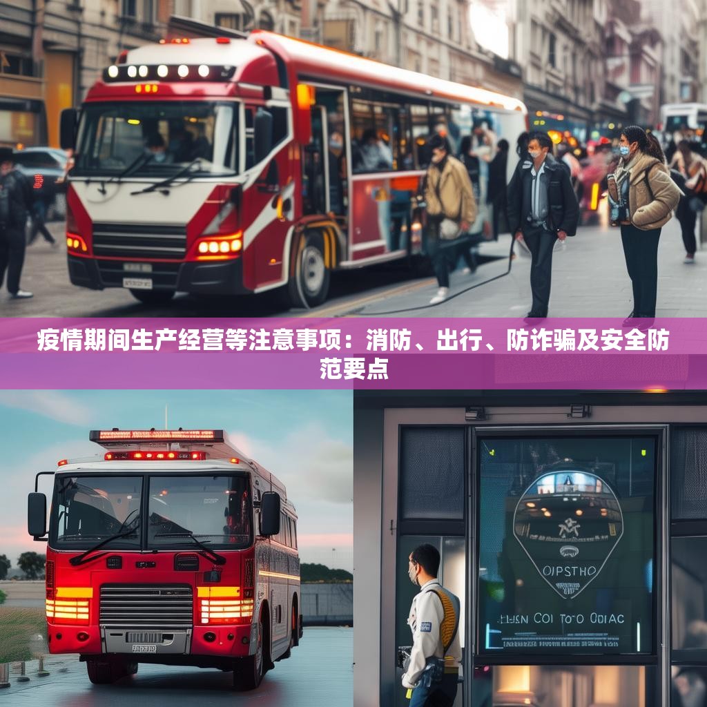 疫情期间生产经营等注意事项：消防、出行、防诈骗及安全防范要点