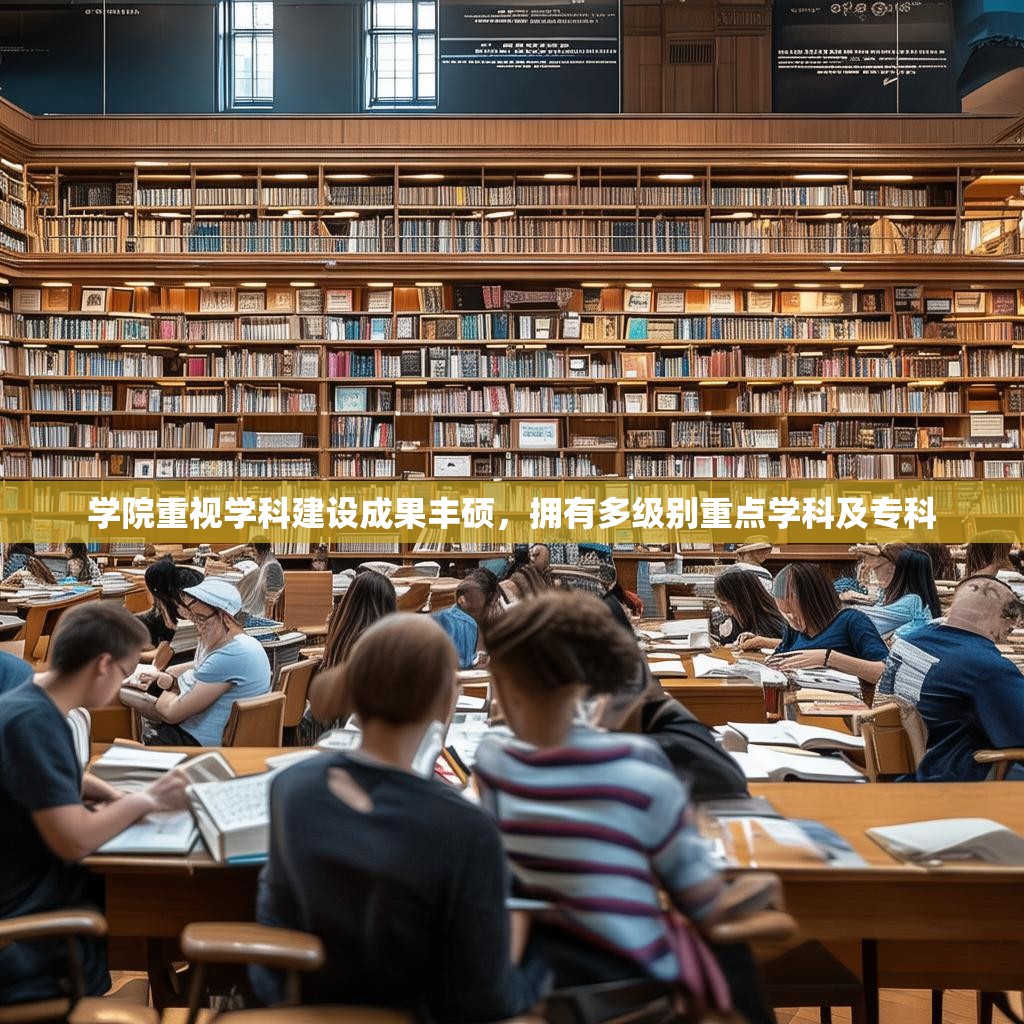 学院重视学科建设成果丰硕,拥有多级别重点学科及专科