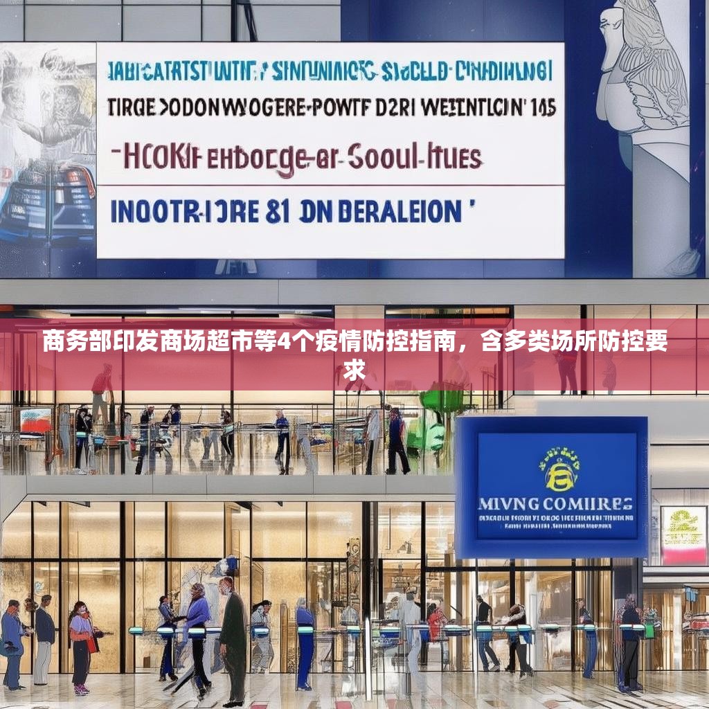 商务部印发商场超市等4个疫情防控指南,含多类场所防控要求