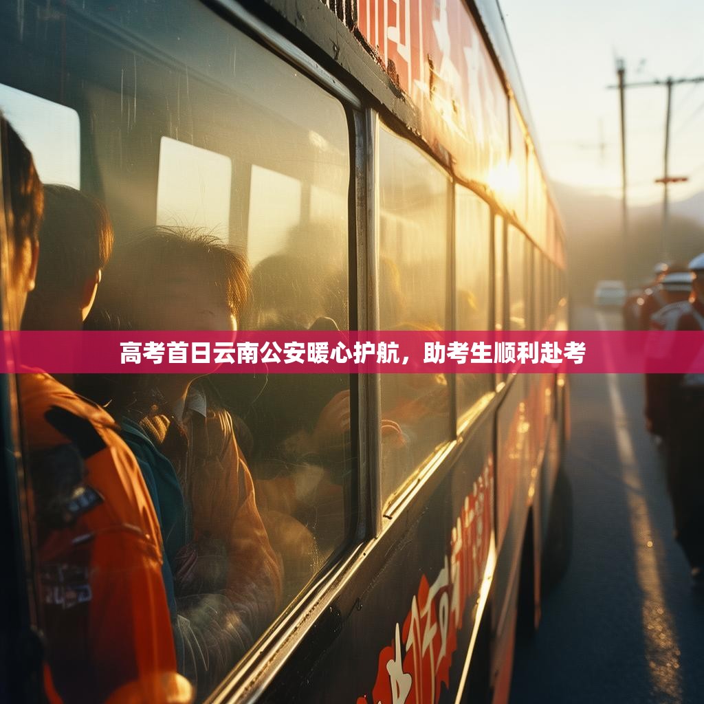 高考首日云南公安暖心护航,助考生顺利赴考