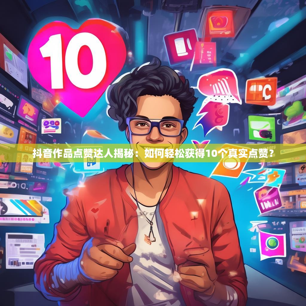 抖音作品点赞达人揭秘:如何轻松获得10个真实点赞?