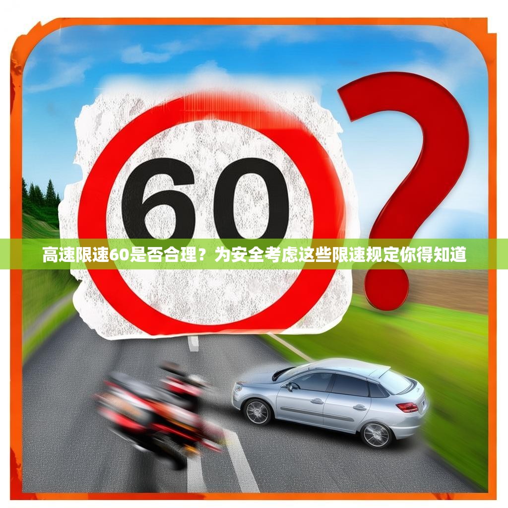高速限速60是否合理?为安全考虑这些限速规定你得知道