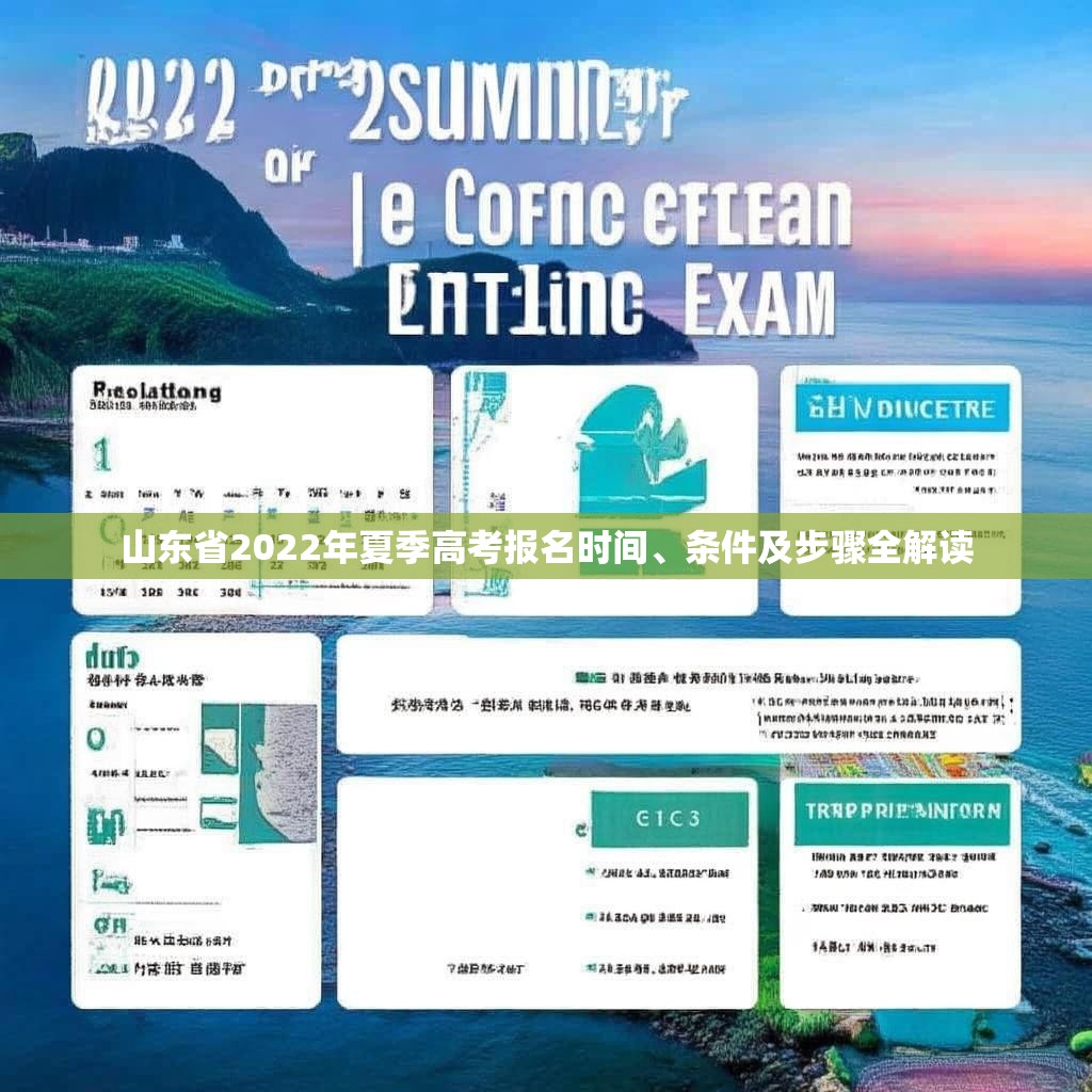 山东省2022年夏季高考报名时间、条件及步骤全解读