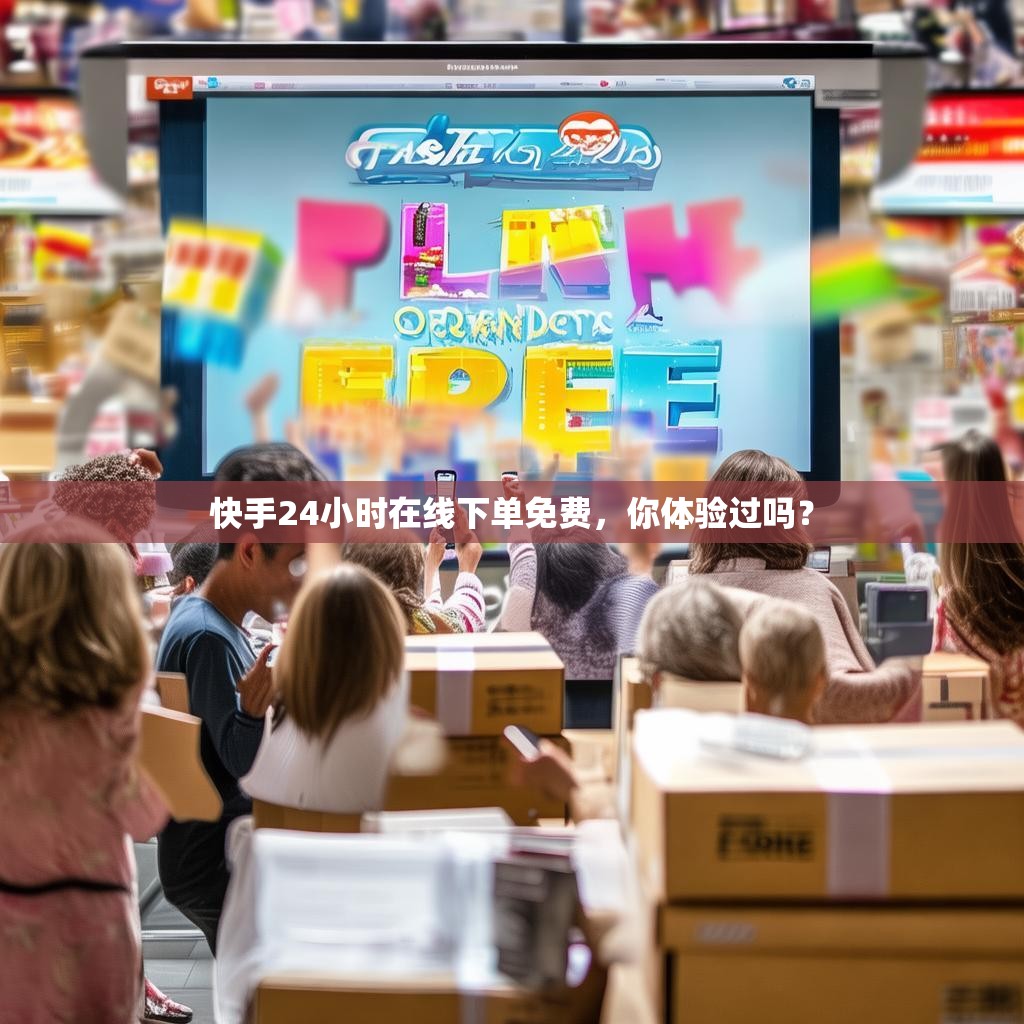 快手24小时在线下单免费,你体验过吗?