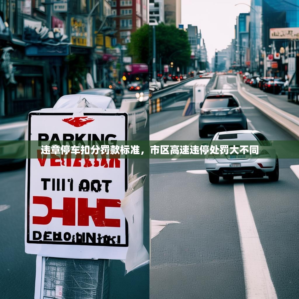 违章停车扣分罚款标准，市区高速违停处罚大不同
