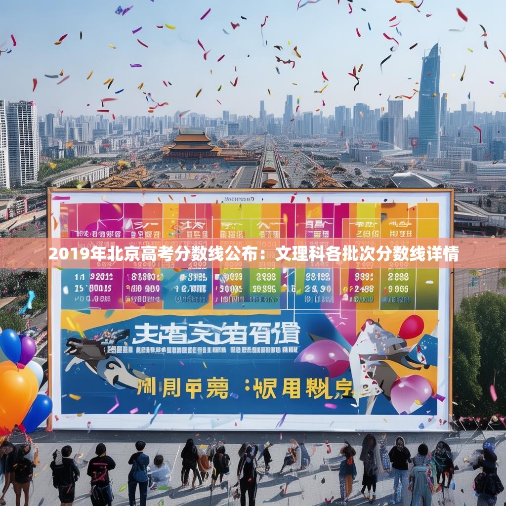 2019年北京高考分数线公布:文理科各批次分数线详情