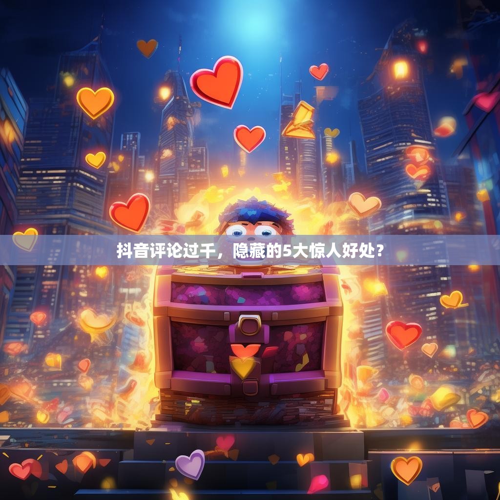 抖音评论过千,隐藏的5大惊人好处?