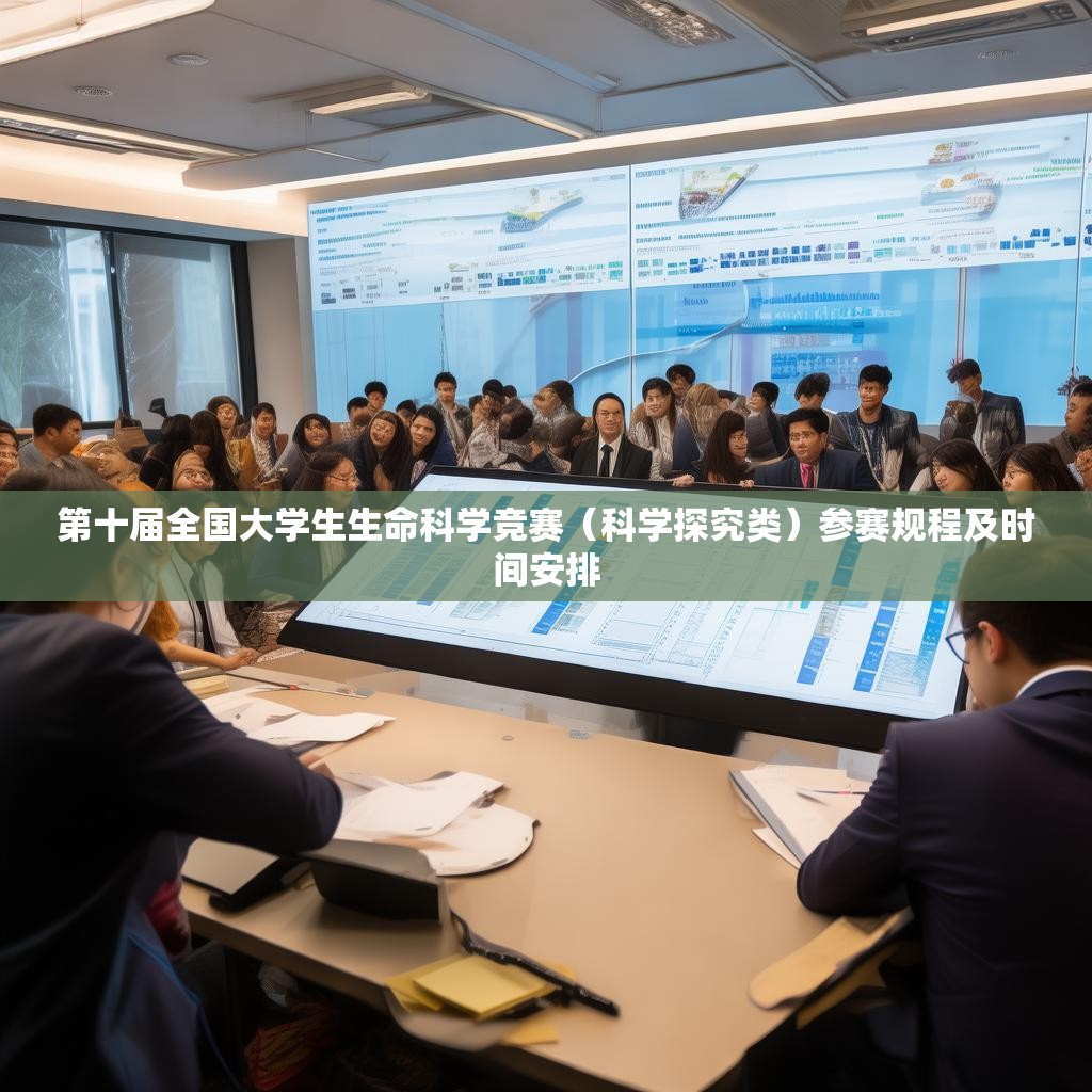 第十届全国大学生生命科学竞赛（科学探究类）参赛规程及时间安排