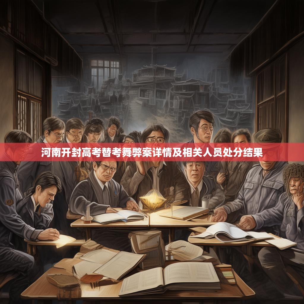 河南开封高考替考舞弊案详情及相关人员处分结果