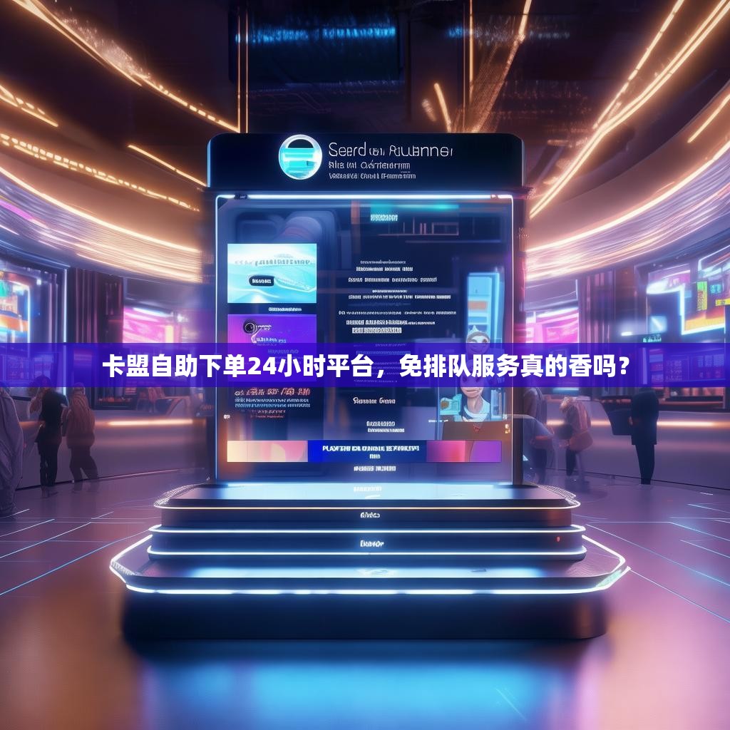卡盟自助下单24小时平台，免排队服务真的香吗？