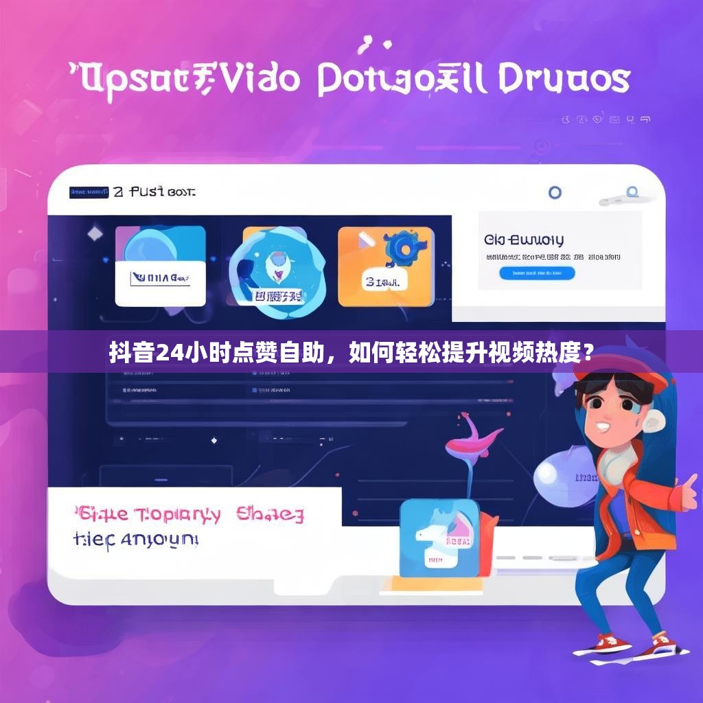 抖音24小时点赞自助，如何轻松提升视频热度？