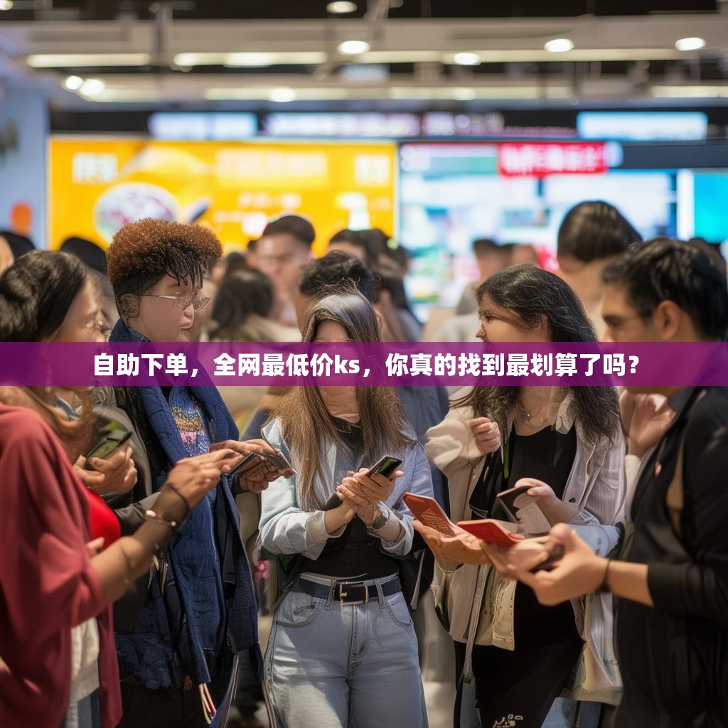 自助下单，全网最低价ks，你真的找到最划算了吗？
