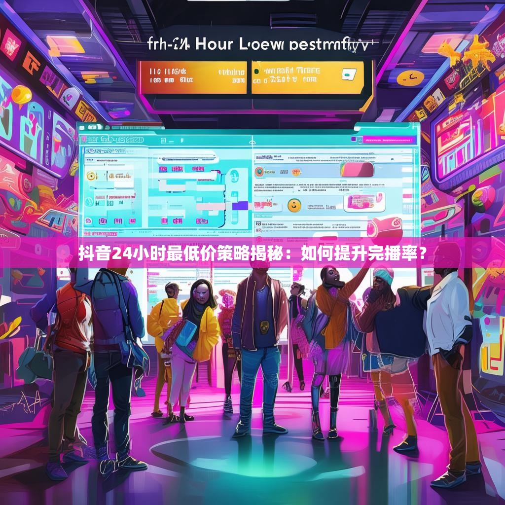 抖音24小时最低价策略揭秘：如何提升完播率？