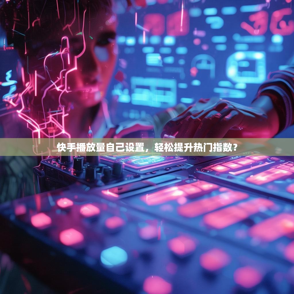快手播放量自己设置,轻松提升热门指数?