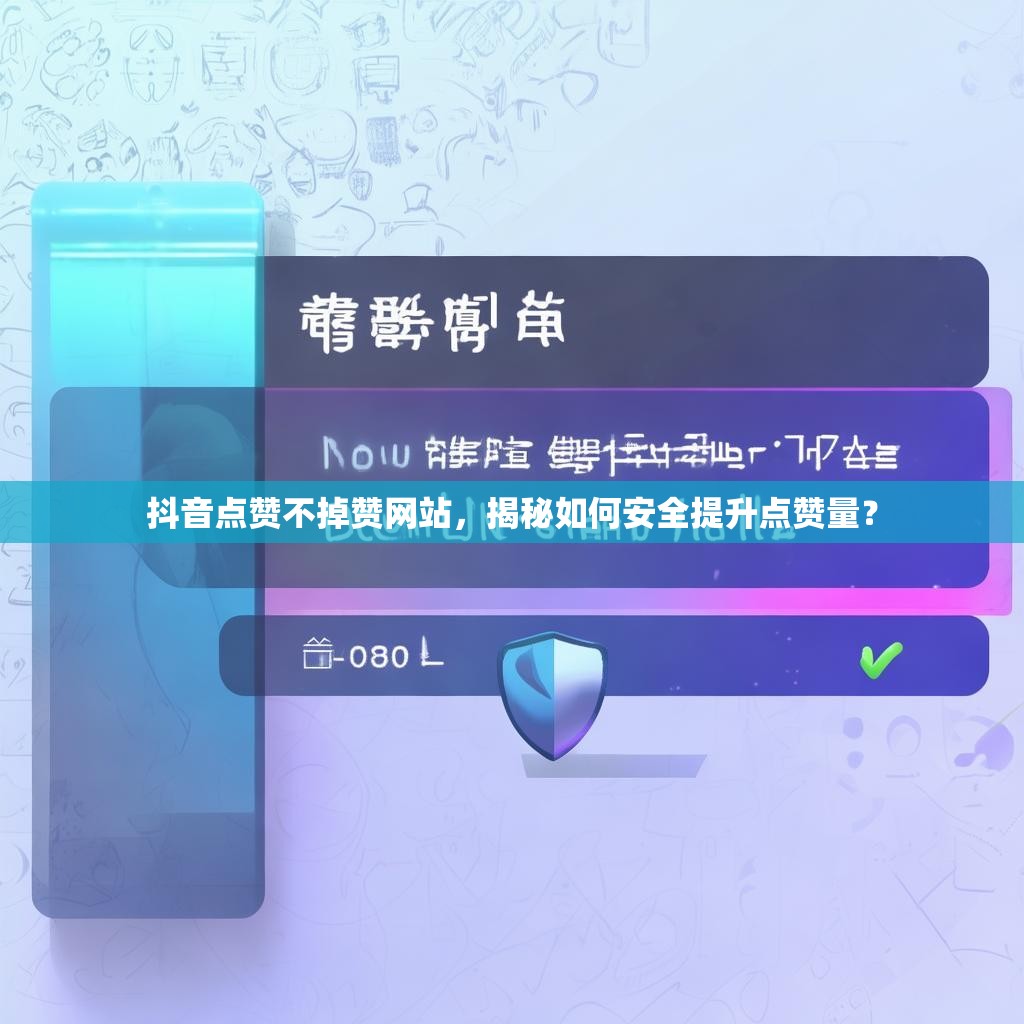 抖音点赞不掉赞网站，揭秘如何安全提升点赞量？