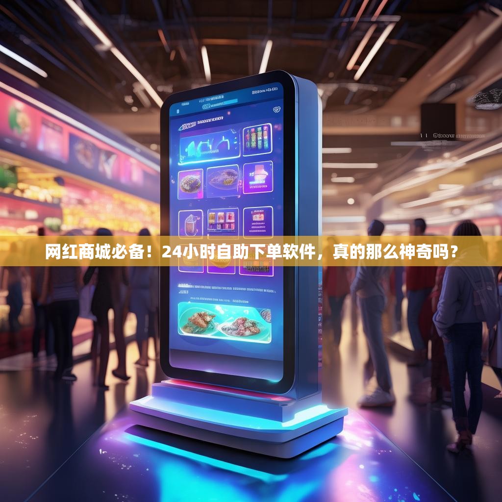 网红商城必备!24小时自助下单软件,真的那么神奇吗?