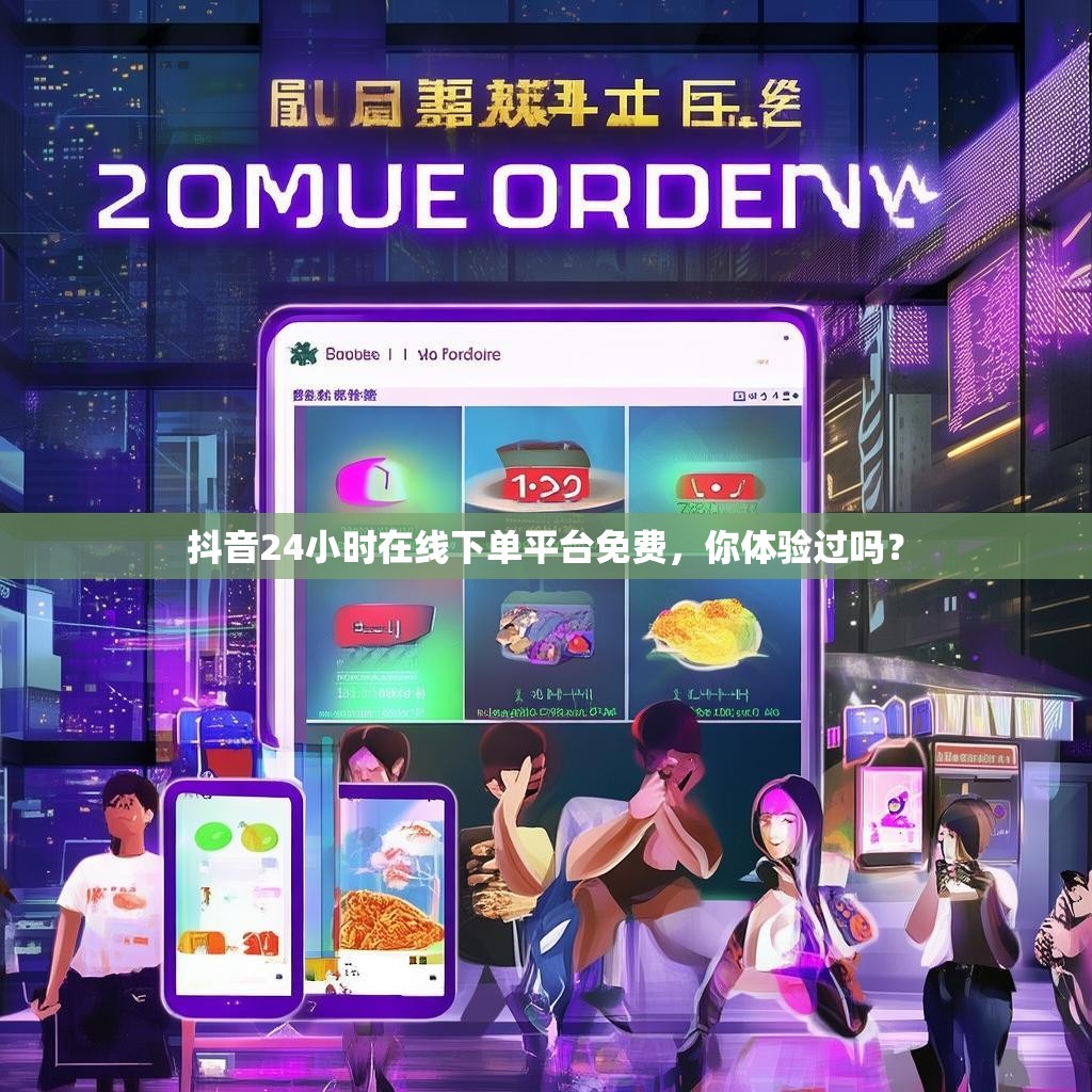 抖音24小时在线下单平台免费，你体验过吗？