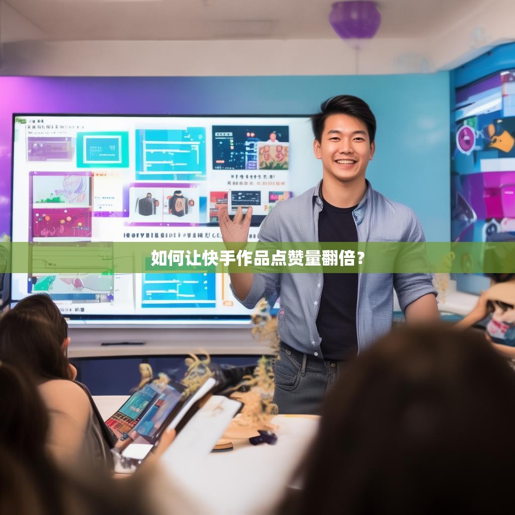 如何让快手作品点赞量翻倍？