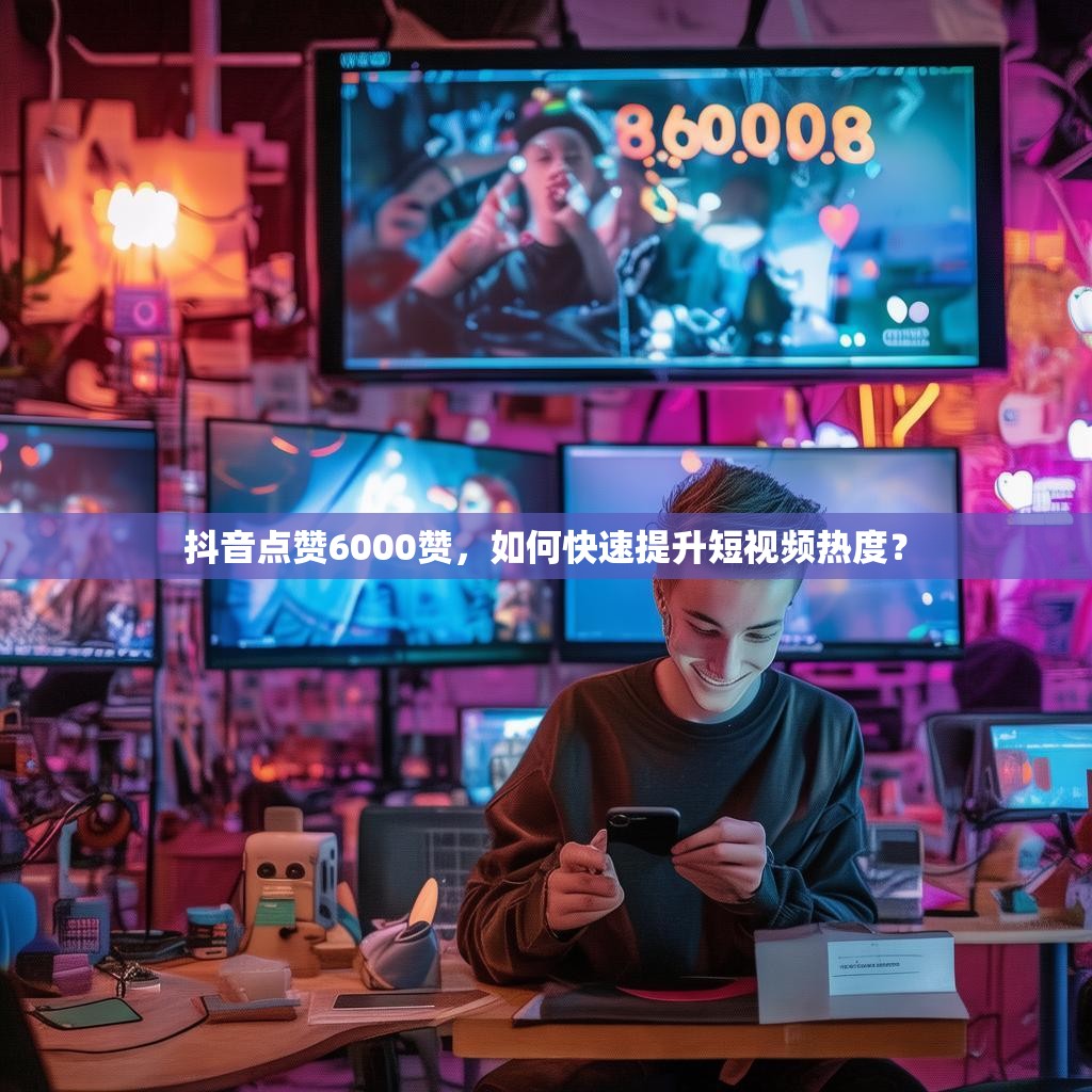 抖音点赞6000赞，如何快速提升短视频热度？