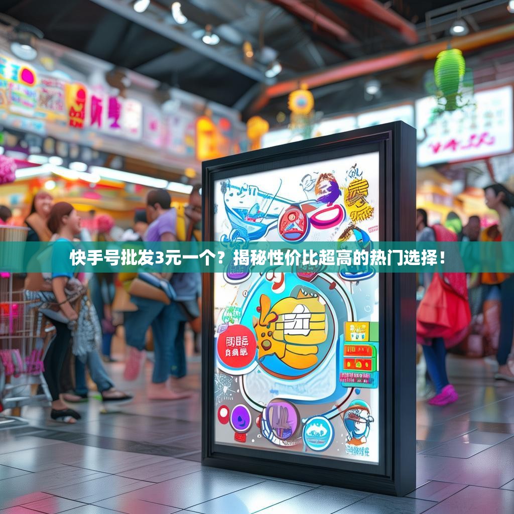 快手号批发3元一个？揭秘性价比超高的热门选择！
