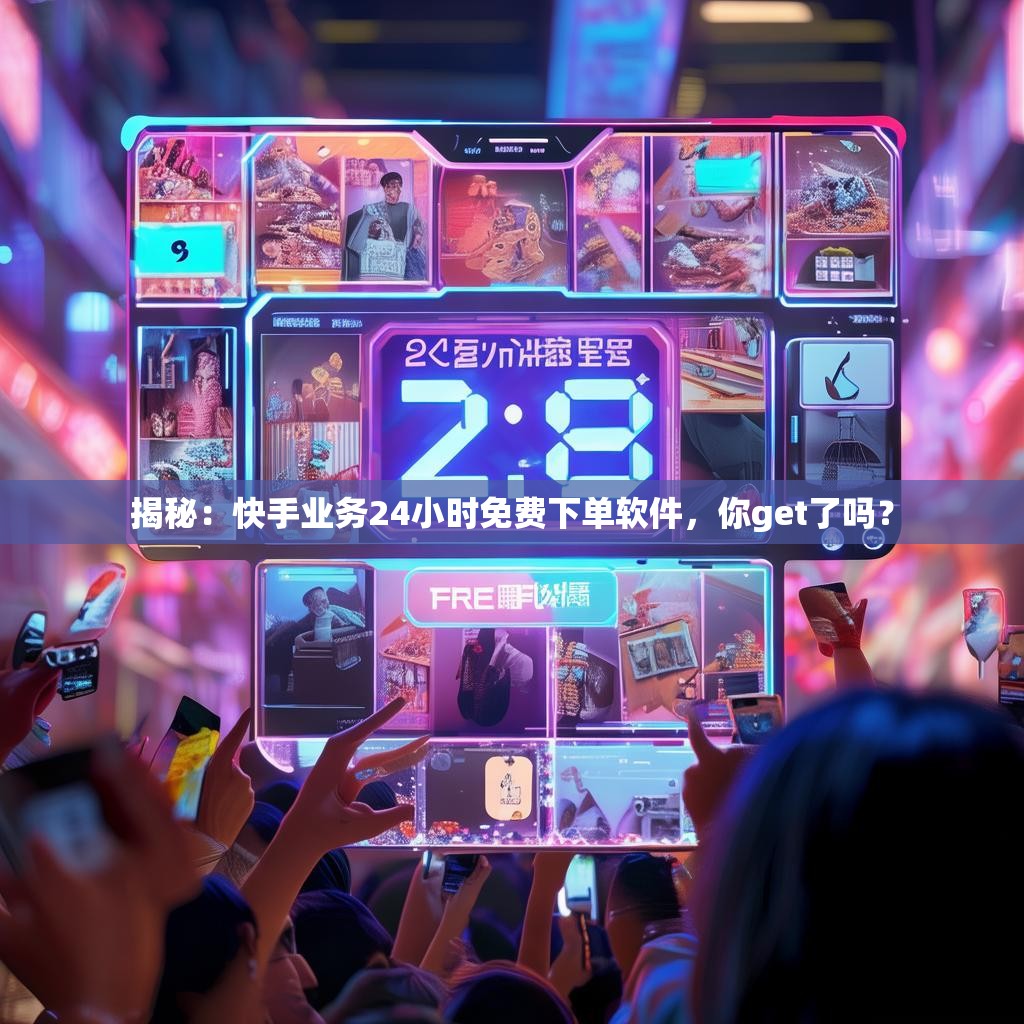 揭秘：快手业务24小时免费下单软件，你get了吗？