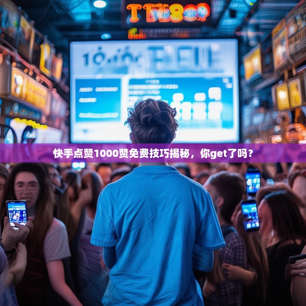 快手点赞1000赞免费技巧揭秘,你get了吗?