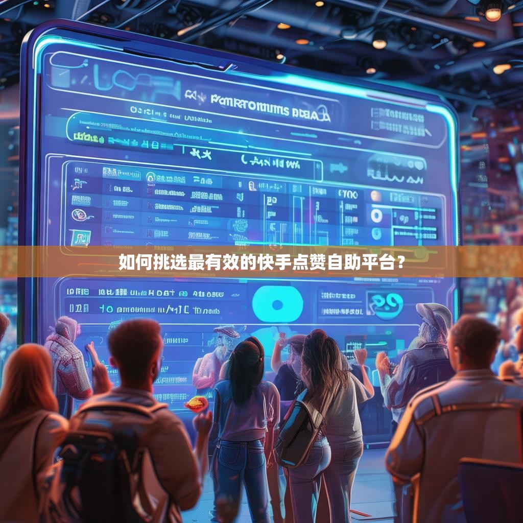 如何挑选最有效的快手点赞自助平台?