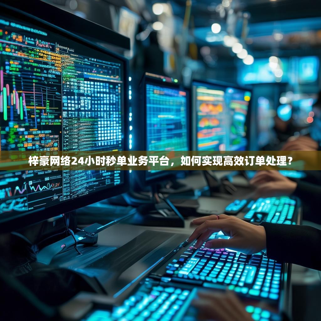 梓豪网络24小时秒单业务平台，如何实现高效订单处理？