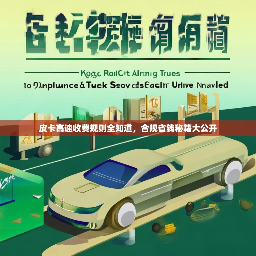 皮卡高速收费规则全知道，合规省钱秘籍大公开