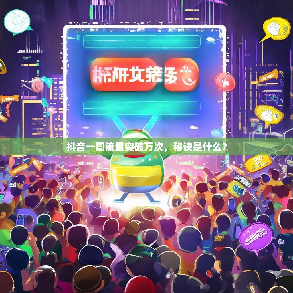 抖音一周流量突破万次，秘诀是什么？