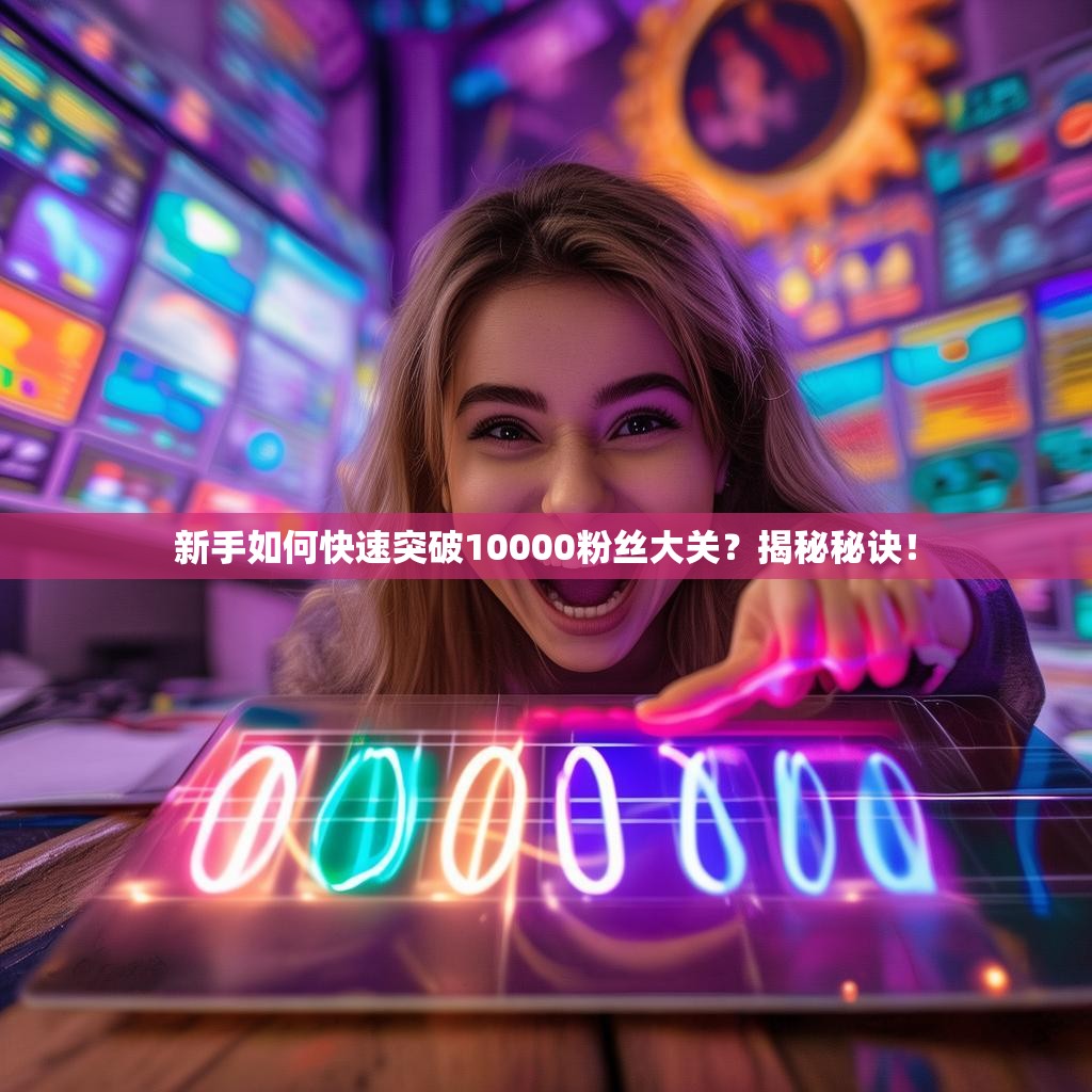 新手如何快速突破10000粉丝大关?揭秘秘诀!