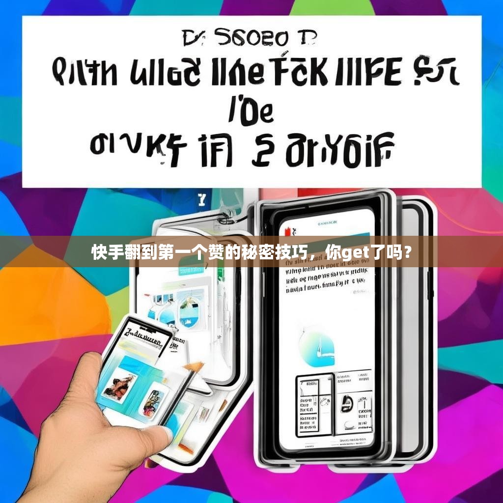 快手翻到第一个赞的秘密技巧,你get了吗?