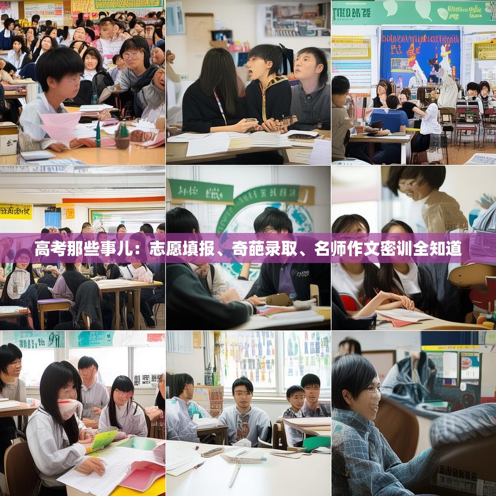 高考那些事儿：志愿填报、奇葩录取、名师作文密训全知道