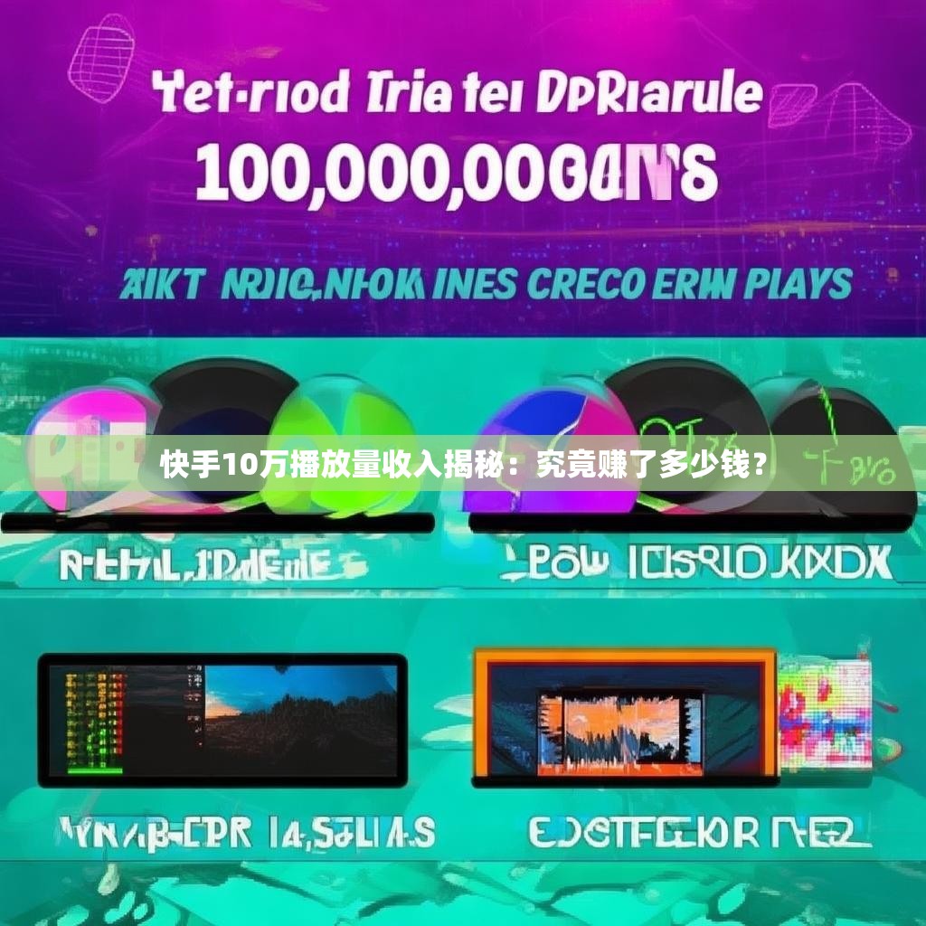 快手10万播放量收入揭秘：究竟赚了多少钱？