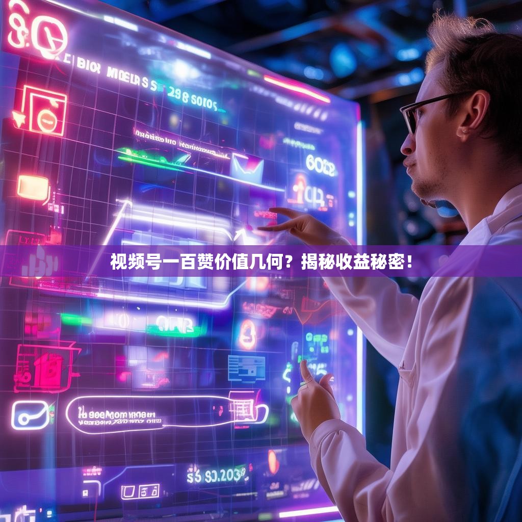 视频号一百赞价值几何?揭秘收益秘密!
