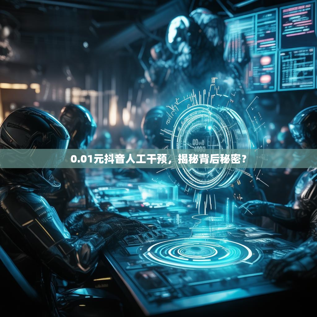 0.01元抖音人工干预,揭秘背后秘密?