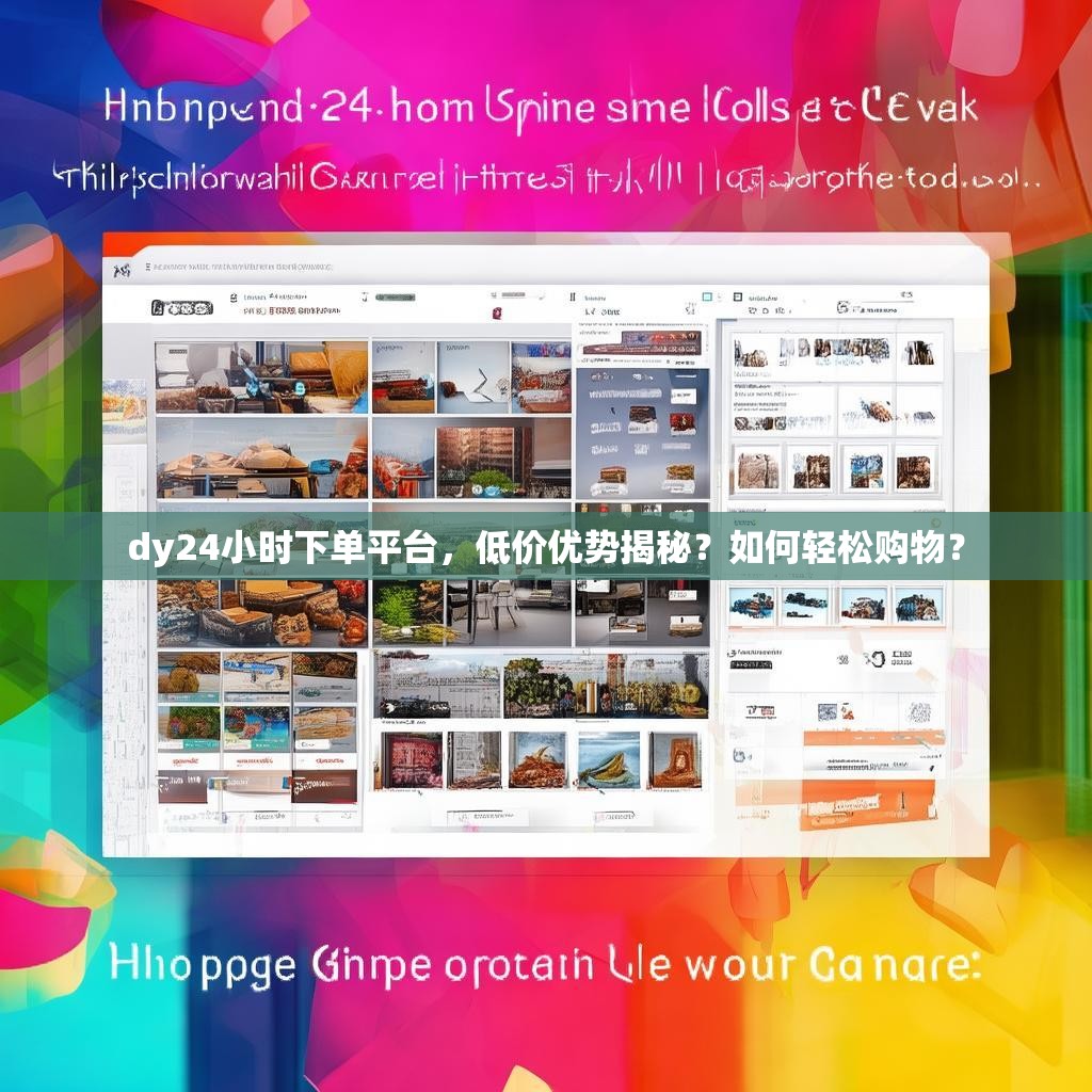dy24小时下单平台,低价优势揭秘?如何轻松购物?