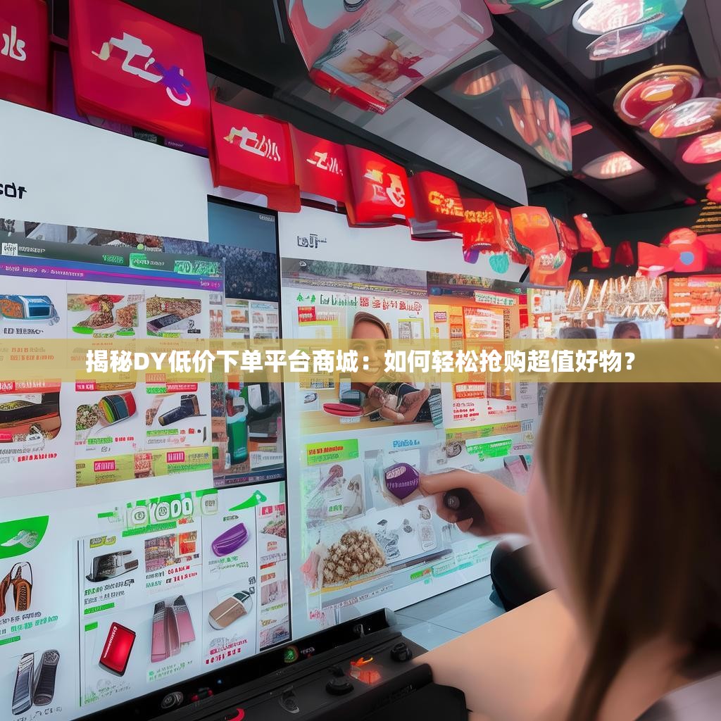 揭秘DY低价下单平台商城：如何轻松抢购超值好物？