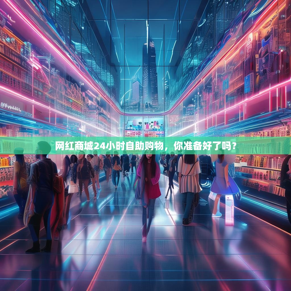 网红商城24小时自助购物，你准备好了吗？