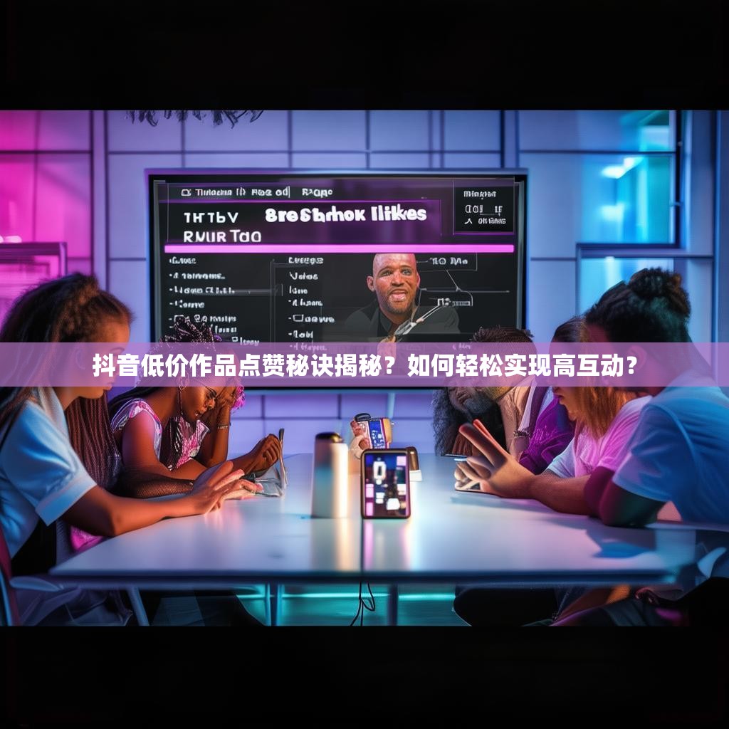 抖音低价作品点赞秘诀揭秘?如何轻松实现高互动?