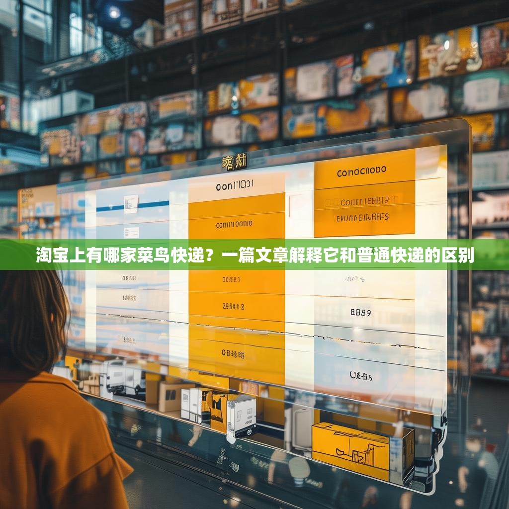 淘宝上有哪家菜鸟快递？一篇文章解释它和普通快递的区别
