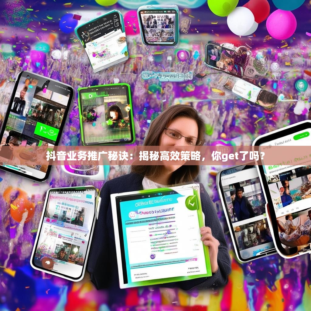 抖音业务推广秘诀:揭秘高效策略,你get了吗?