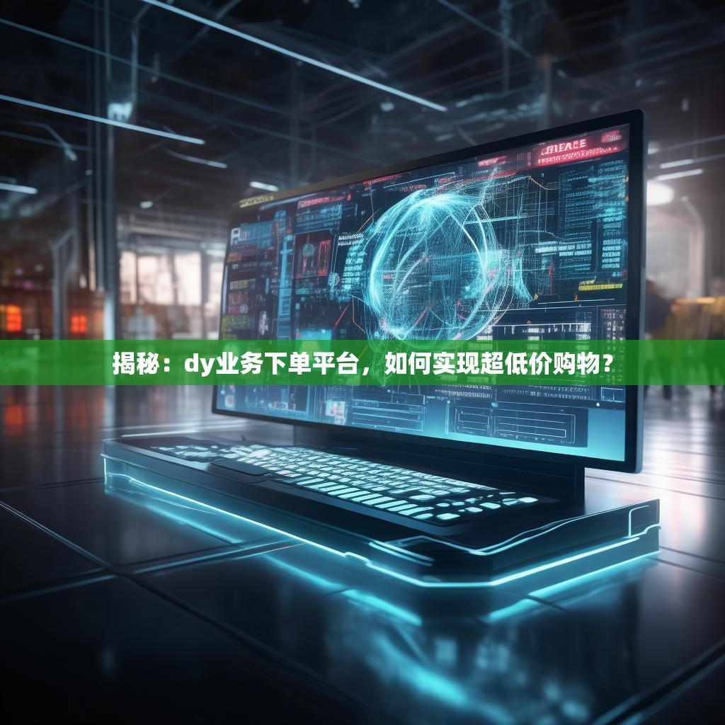 揭秘：dy业务下单平台，如何实现超低价购物？