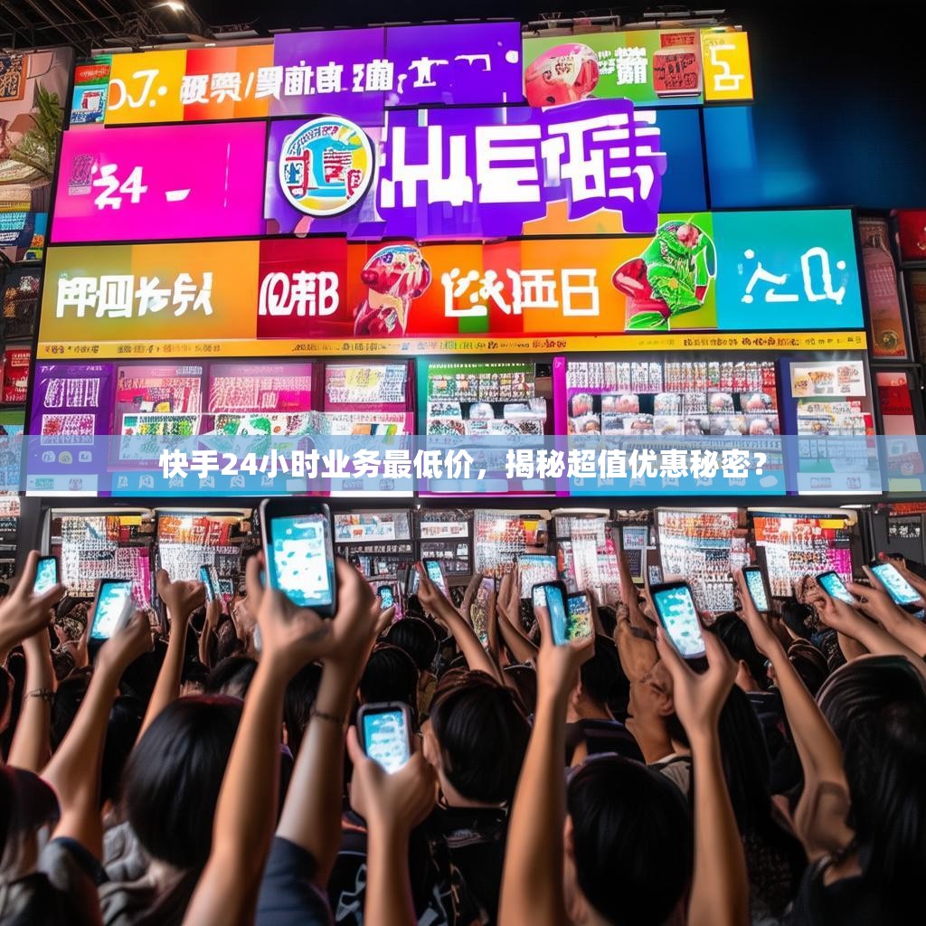 快手24小时业务最低价，揭秘超值优惠秘密？