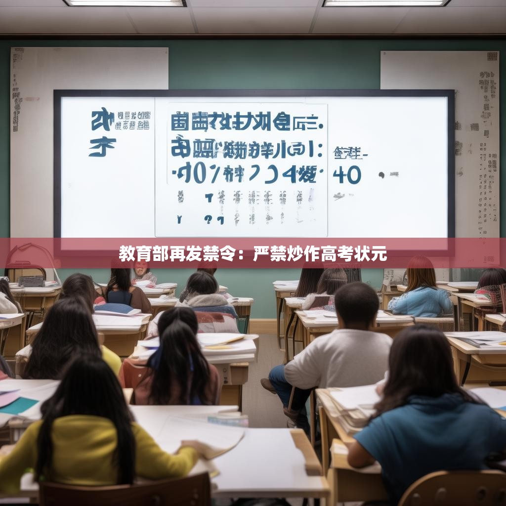 详细阅读:教育部再发禁令:严禁炒作高考状元 教育部再发禁令:严禁炒作高考状元