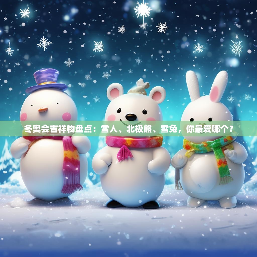 冬奥会吉祥物盘点：雪人、北极熊、雪兔，你最爱哪个？