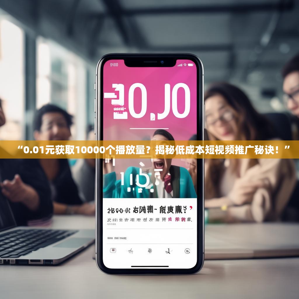 “0.01元获取10000个播放量？揭秘低成本短视频推广秘诀！”