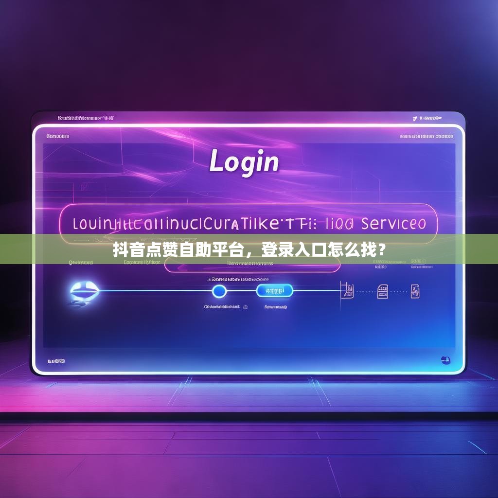 抖音点<strong><mark>赞自助平台</mark></strong>，登录入口怎么找？